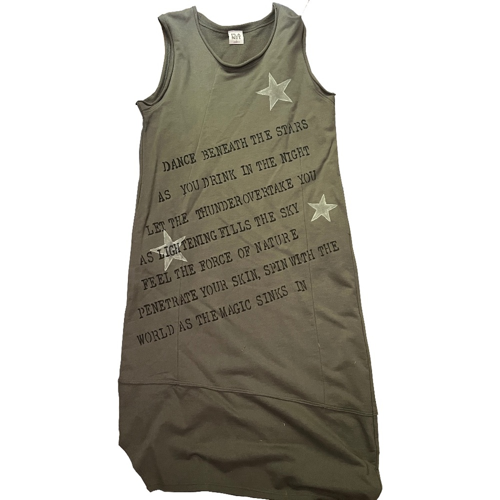 Planet Sleeveless Dress